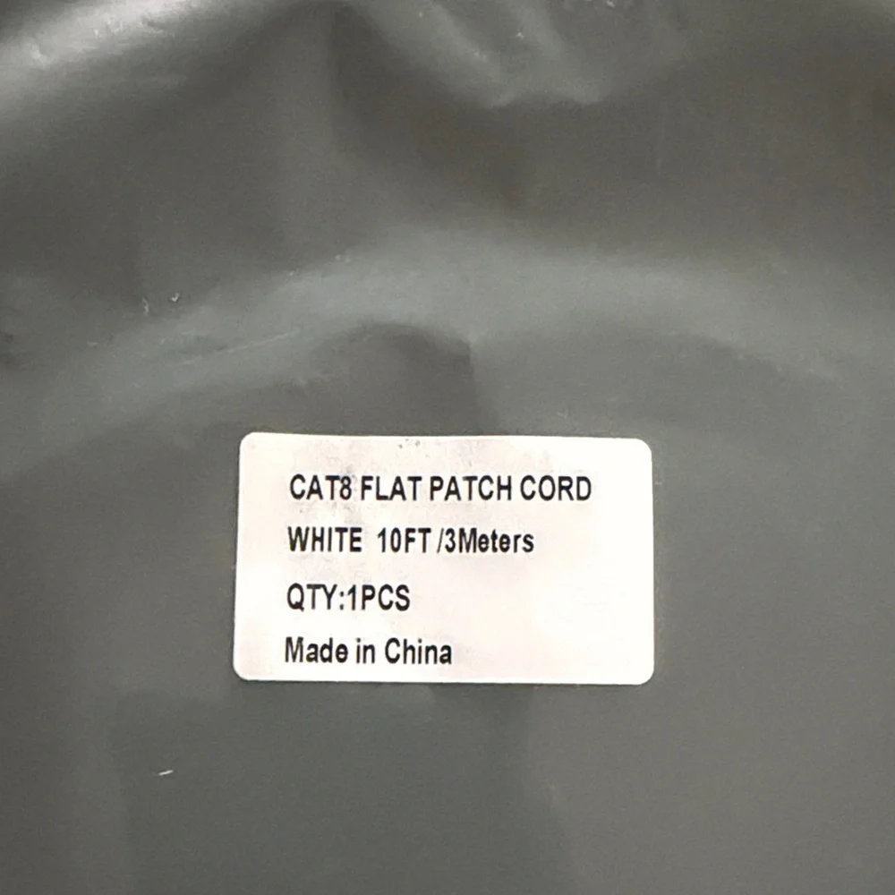 Heavy Duty Cat 8 Ethernet Cable - 10ft - switch gaming and other uses
